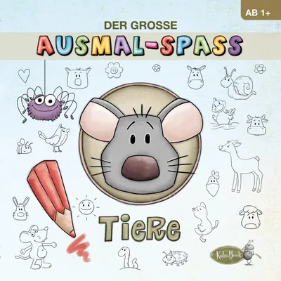 Produktbild von Der große Ausmal-Spaß (Tiere)