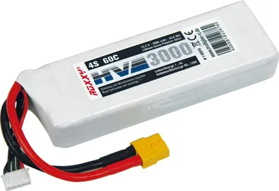Produktbild von Multiplex Roxxy HV Lipo Akku 4S 3000XT 15,2V 60c 45,6 Wh