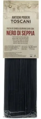 Image de Linguine noires, marque Antichi Poderi Toscani, poids net : 250 g