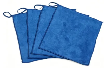 4er-Set Mikrofasertücher, saugfähig, 25 x 25 cm, für Malerarbeiten
