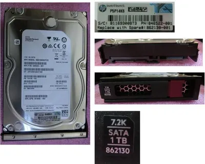 Produktbild von HPE 1TB SATA 6G 7.2K LFF LP - Serial ATA - 1.000 GB