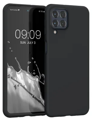 Produktbild von kwmobile Handyhülle für Samsung Galaxy M53 5G Hülle - TPU Case - Kabelloses Laden - Schutzhülle Cover in Schwarz