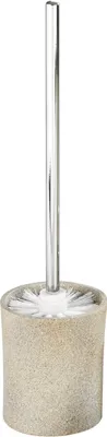 Produktbild von Wenko 18308100 WC-Garnitur Cassano Stone , Kunststoff - Polyresin, 10.5 x 37 x 10.5 cm, Beige