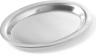 Produktbild von HENDI Kaffeehaustablett 20 cm Edelstahl 18/10