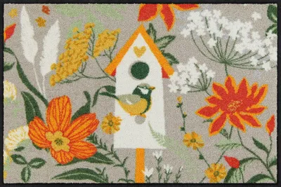 Produktbild von Salonloewe BIRDIES HOME SPRING Fußmatte Wohnmatte 50 x 75 cm