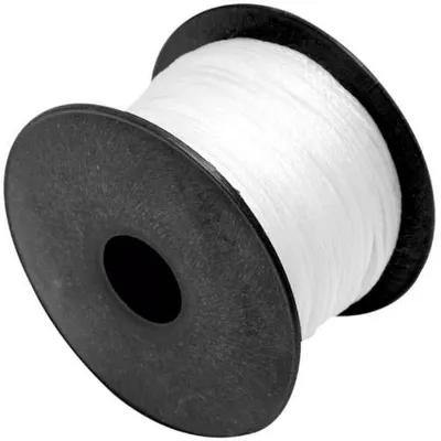 Zdjęcie produktu dla Sznurek jedwabny, 2 mm x 50 m, biały