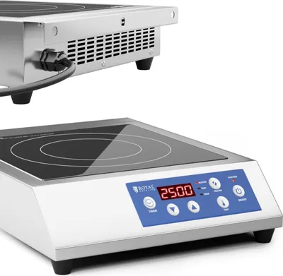 Obrázok produktu pre Expondo Royal Catering Indukčná doska – 3500 W – 25 cm – 240 °C – časovač –