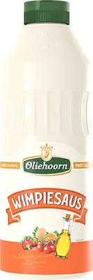 Produktbild von Oliehoorn Wimpie Saus 900ml Flasche (Süß pikante Sauce)