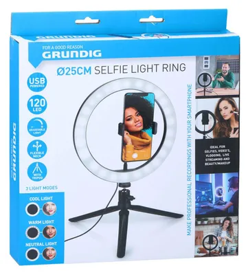 Produktbild von Ringlicht auf Stativ