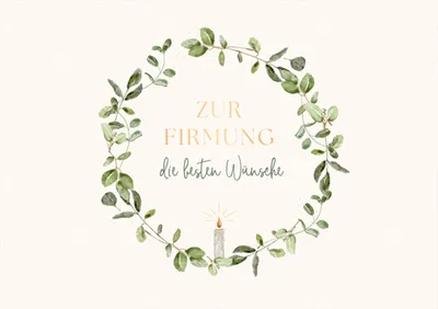 Produktbild von Glückwunschkarte "Herzlichen Glückwunsch zur Kommunion"