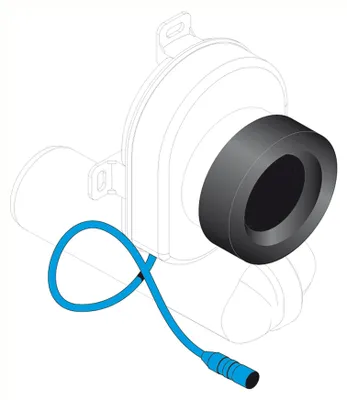 Produktbild von LAUFEN H8958240000001 Absauge Siphon m.Sensor DN50 Abgang