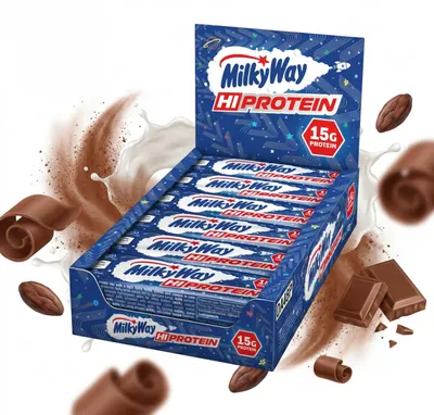 Produktbild von MilkyWay High Protein Bar (12x50g)