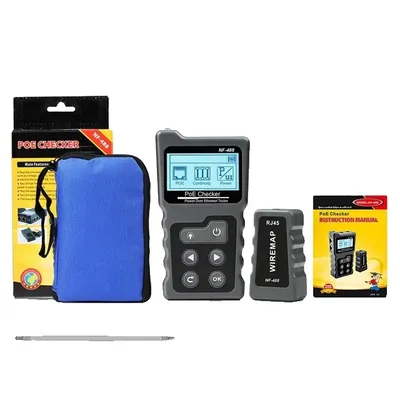 Obrázek produktu pro Tester síťových kabelů, poe tester, tester kontinuity, NF-488