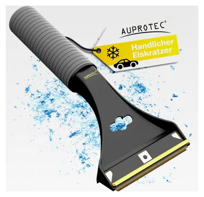 Produktbild von Eiskratzer mit Messingklinge und rutschfestem Softgriff
