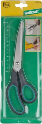 Immagine prodotto di Wolfcraft 4117000 Forbici per la casa 250 mm nero-verde