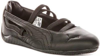 Produktbild von Puma SC Ballet Leder in Schwarz für Damen – 4,5 UK – 37,5 EU – 7 US / Schwarz