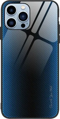 Produktbild von König Design Hülle kompatibel mit Apple iPhone 14 Kunststoff Soft Handyhülle - Handy Case Blau