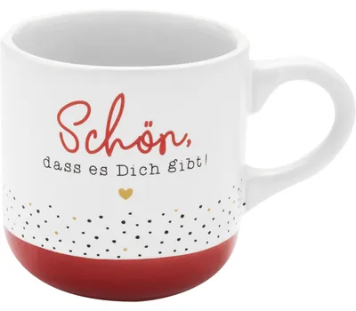 Produktbild von Rote Espressotasse mit 10 cl Fassungsvermögen