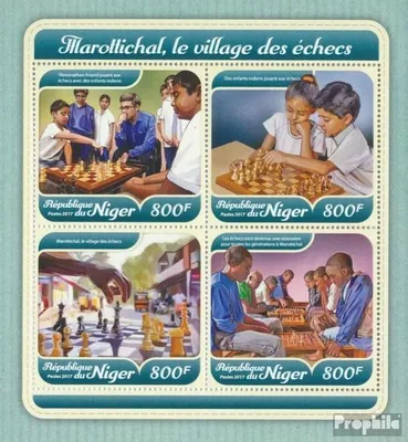 Produktbild von Briefmarken Niger 2017 Mi 5443-5446 Kleinbogen (kompl. Ausg.) postfrisch Schachdorf