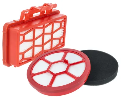 Produktbild von vhbw 2-tlg. Zubehör-Set kompatibel mit Dirt Devil Infinity Rebel DD5254-01, DD5254-3 Staubsauger - Schaumstoff-Filter, Filter, Staubbehälter