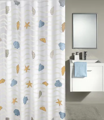 Produktbild von Kleine Wolke 4959148305 Duschvorhang New Beach 180 x 200 cm Multicolor