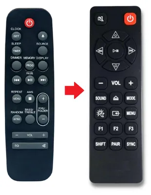Produktbild von Ersastz Fernbedienung für Medion MD44000 - X64400