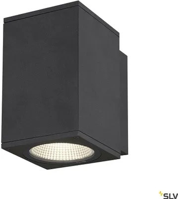 Produktbild von Slv Enola Square S 1003416 Led Außenwandleuchte Led Fest Eingebaut 6 W Anthrazit