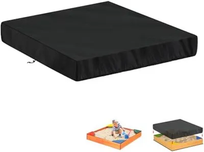 Obrázok produktu pre Vodotesný kryt na hromadu piesku 100 x 100 cm – ochrana proti UV žiareniu a vetru