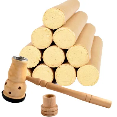 Produktbild von Moxa Rollen - Beifuß - Moxibustion - Schmerztherapie - Sanfte Moxibustion - 100% Natürlich - Moxasticks