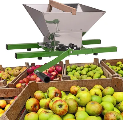 Obstmühle Como DOM7 Eco, Volumen 7L, Edelstahl Trichter 4031765301282 927604 30128
