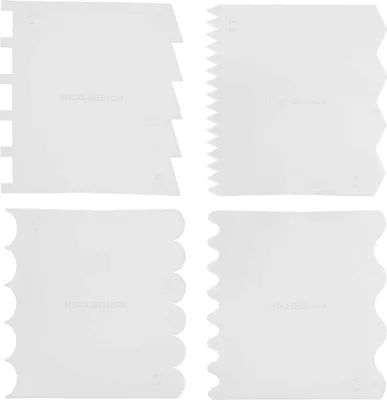 Produktbild von Rico Design 800027, Spachtel, Junge/Mädchen, 4 Stück(e), Polypropylen (PP), Weiß