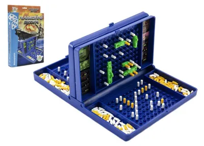 Produktbild von Schiffe versenken – Gesellschaftsspiel in einer Schachtel (19 x 29 x 3,5 cm)