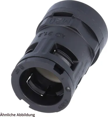 Produktbild von FLEXA RQGK2-P Schnellverschraubung gerade Gewinde PG36x1,588 für Schlauch-Außendurchmesser 42,5mm hochdichtend mit