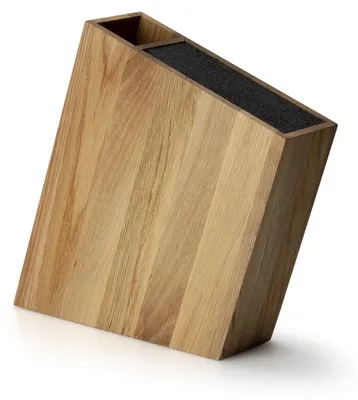 Imagen del producto de CONTINENTA, bloque de corte, flexible, con compartimento para utensilios y elementos de uso, en madera de roble, 31x8x26 cm, referencia 4151, código de barras 4017167415109