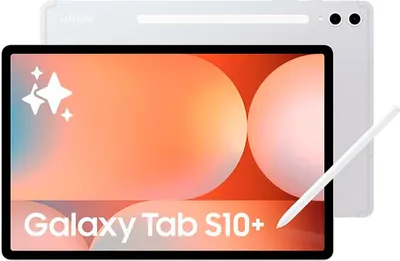 Produktbild von Samsung Galaxy Tab S10+ Wi-Fi, 31,5 cm (12.4"), 2800 x 1752 Pixel, 512 GB, 12 GB, 2 GHz, Platin, Silber