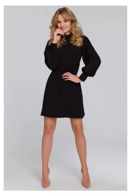 Produktbild von Kleid MAKOVER K078 SCHWARZ Größe: L