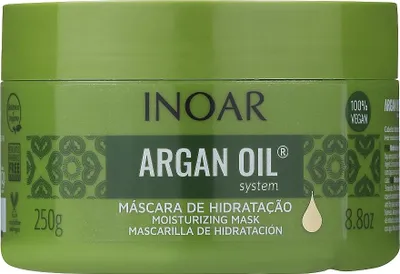 Obrázok produktu pre Hydratačná maska na vlasy s arganovým olejom – INOAR