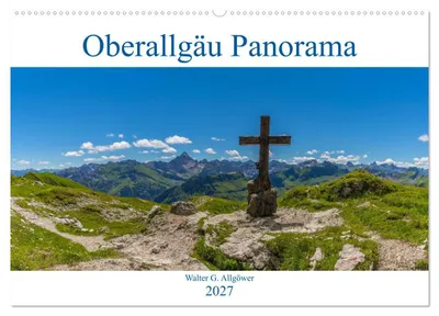 Produktbild von Oberallgäu Panorama (Wandkalender 2027 DIN A2 quer), CALVENDO Monatskalender