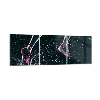 Produktbild von Bilder auf glas - Laufen Lifestyle Leichtathletik Schuhe - 150x50cm - Glasbilder - Wandbilder - Kunstdruck - Wanddekoration aus Glas - Glas Bilder - Wandbild auf Glas - GCA150x50-2900