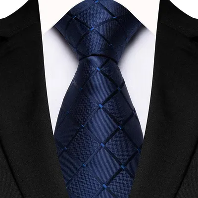 Zdjęcie produktu dla Elegancki krawat - jednolity wzór - krawat męski - szerokość 8 cm - krawaty dla mężczyzn - modny dodatek