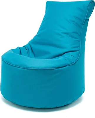 Produktbild von Ecopuf, Sitzkissen, Sessel Bean Bag, Sitzsack, für Innen und Außen, 65x75cm, Farbe Hellblau