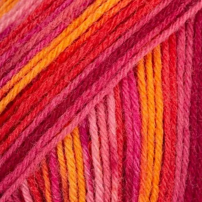 Produktbild von Drops Fabel Print 310 Sunset Strickgarn