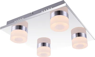 Produktbild von Globo Deckenleuchte Dl Chrom, 4Xled 42504-4