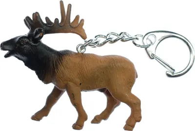 Produktbild von Elch Schlüsselanhänger Miniblings Schlüsselring Hirsch Tiere Tier Kanada Moose