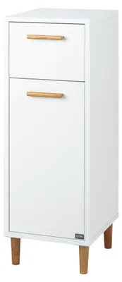 Produktbild von LOOKS by Wolfgang Joop Waschbeckenseitenschrank Badschrank Softclose Weiß