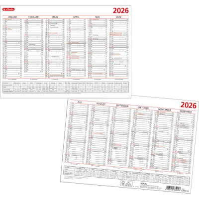 Produktbild von Herlitz Tafelkalender A4, 2026