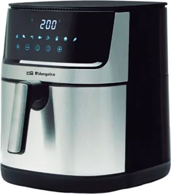 Zdjęcie produktu dla Orbegozo FDR 8010, Frytkownica na gorące powietrze, 8 l, 80 °C, 200 °C, 60 min, Pojedyńczy