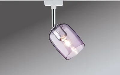 Produktbild von Paulmann URail Schienensystem Spot Blossom max. 1x25W G9 Weiß/Pink transparent 230V Metall/Glas