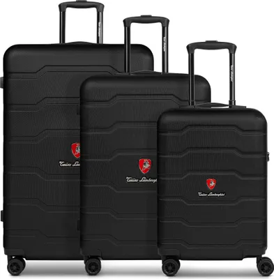 Produktbild von Tonino Lamborghini Bologna 4 Rollen Kofferset 3-teilig