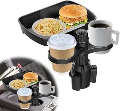 Produktbild von 3-in-1 Tafelblad mit Auto-adapter und Handyhalter
